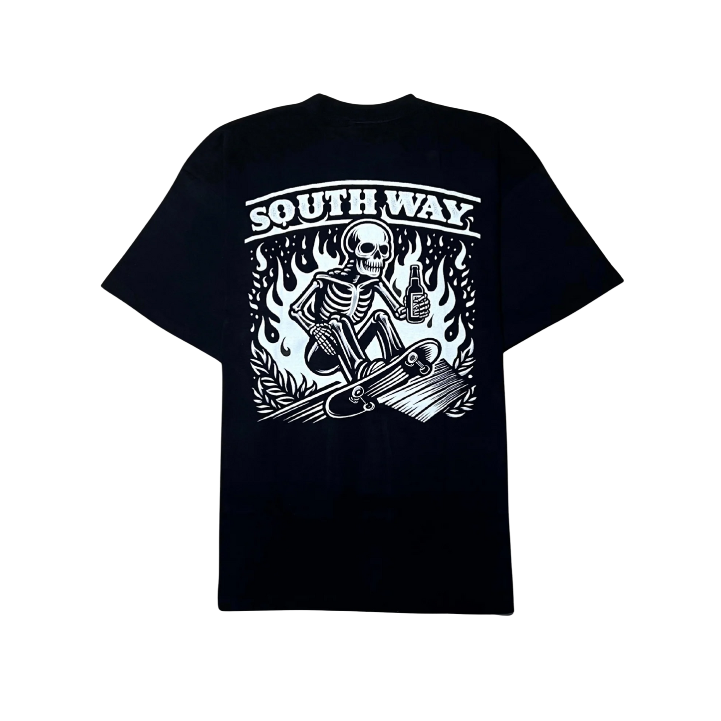SKELETON BLACK T-SHIRT ORIGEN